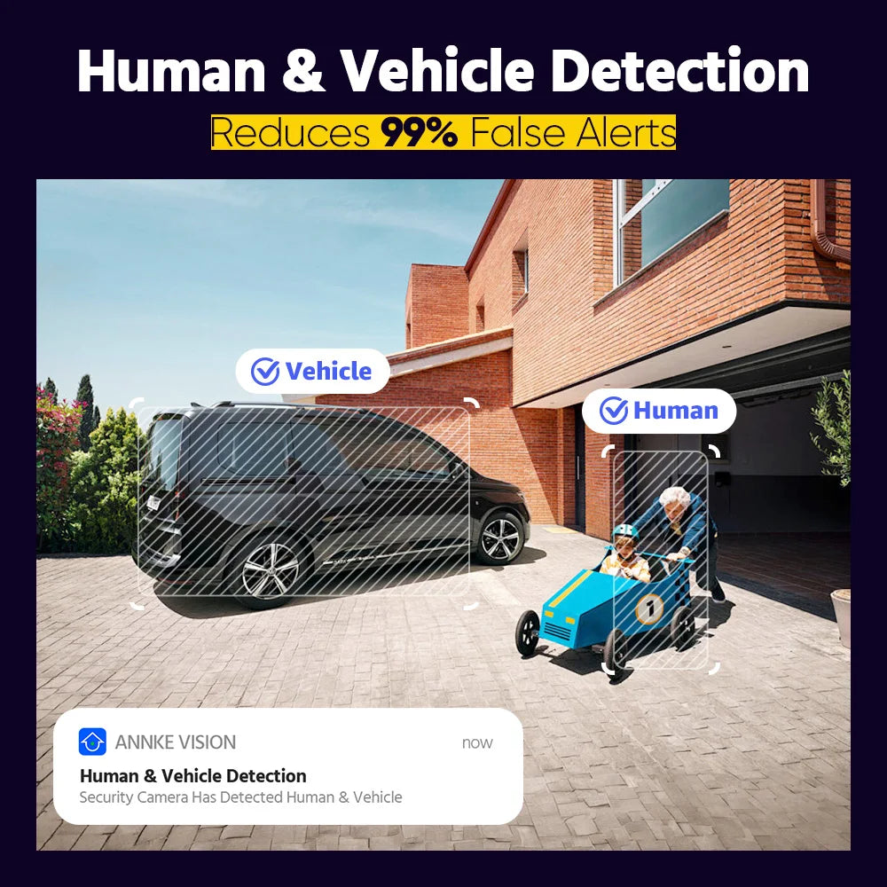 Annke 4K 8MP Smart Dual Light Varifocal IP67 Network Camera