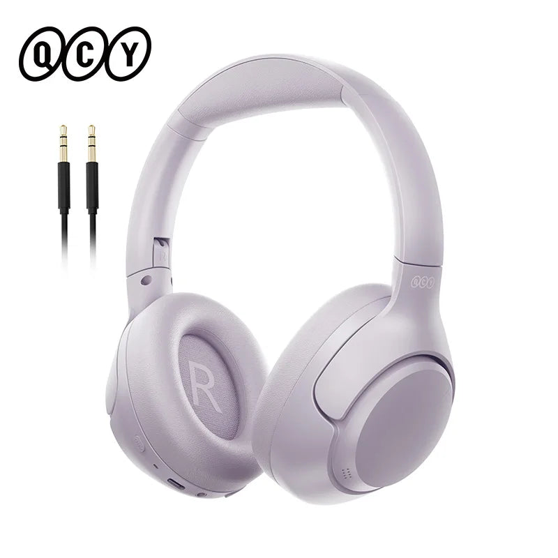 QCY H3 ANC Wireless Headphones Bluetooth 5.4 Hi Res Audio