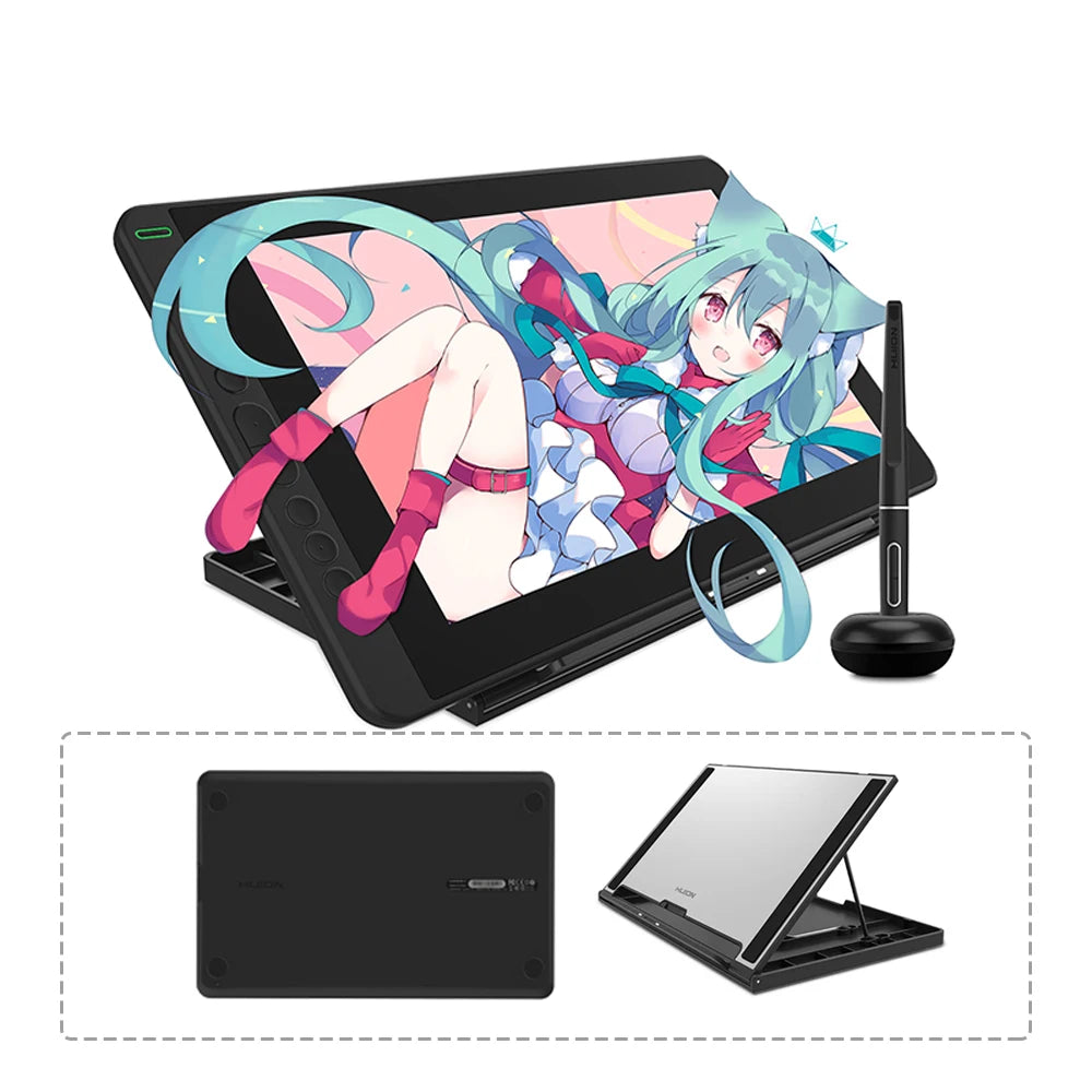 HUION Kamvas 13 Battery Free Pen Display Graphics Tablet