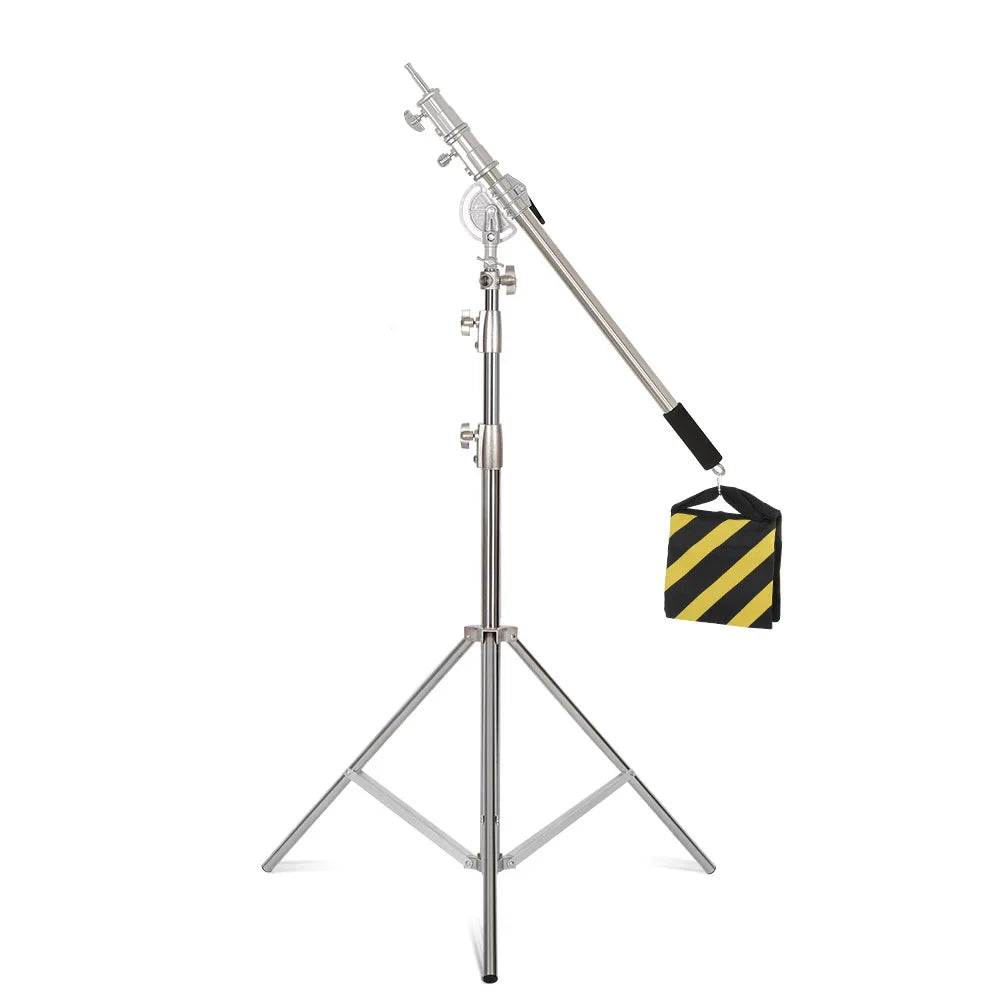SH Heavy Duty Stainless Steel Photography Lighting Stand Tripod