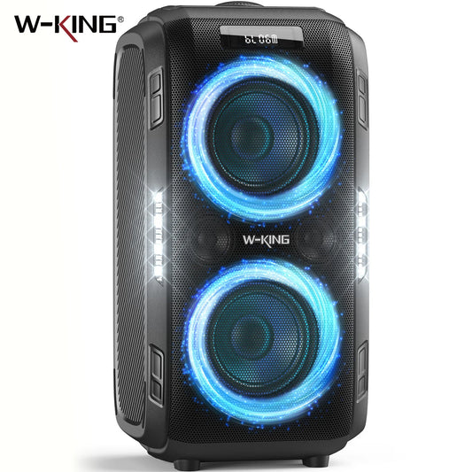 W-King 250W Bluetooth Party Speaker Boombox V5.3 With Massive Bass