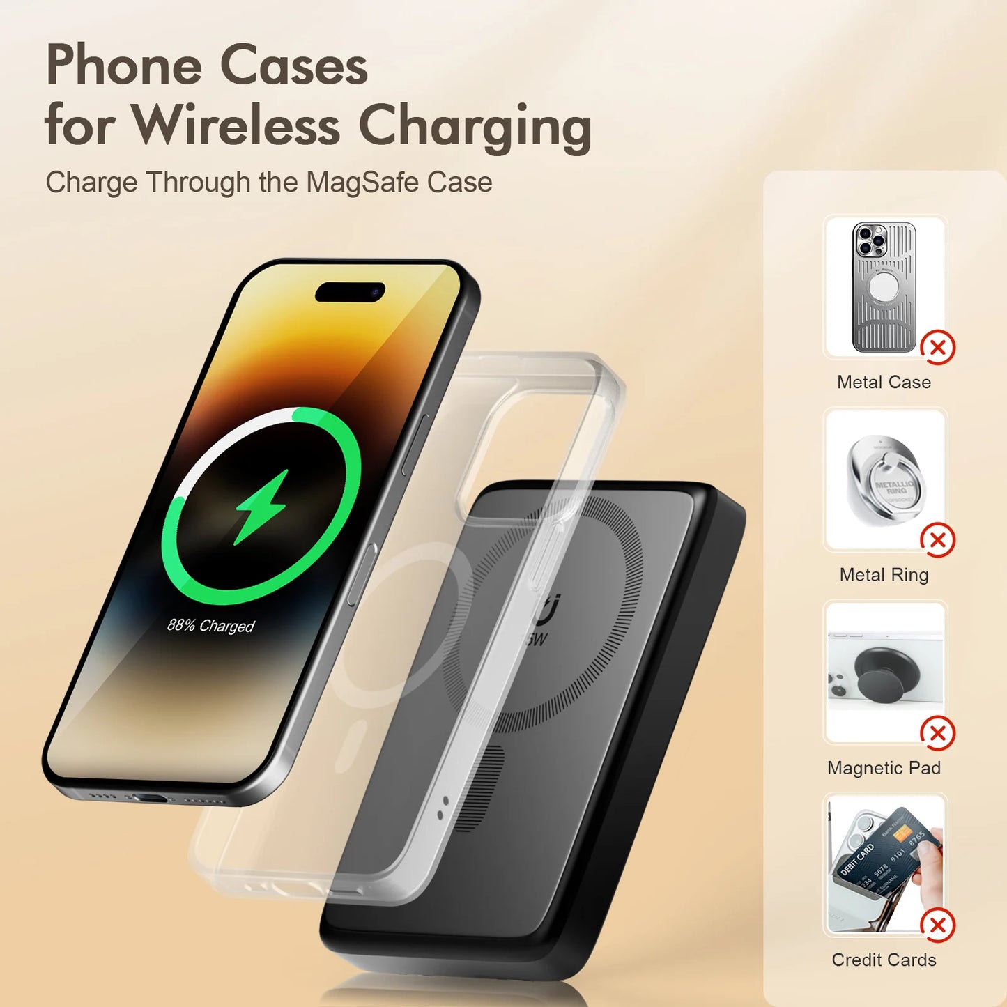 3 in 1 Foldable Qi Wireless Charger Stand For iPhone