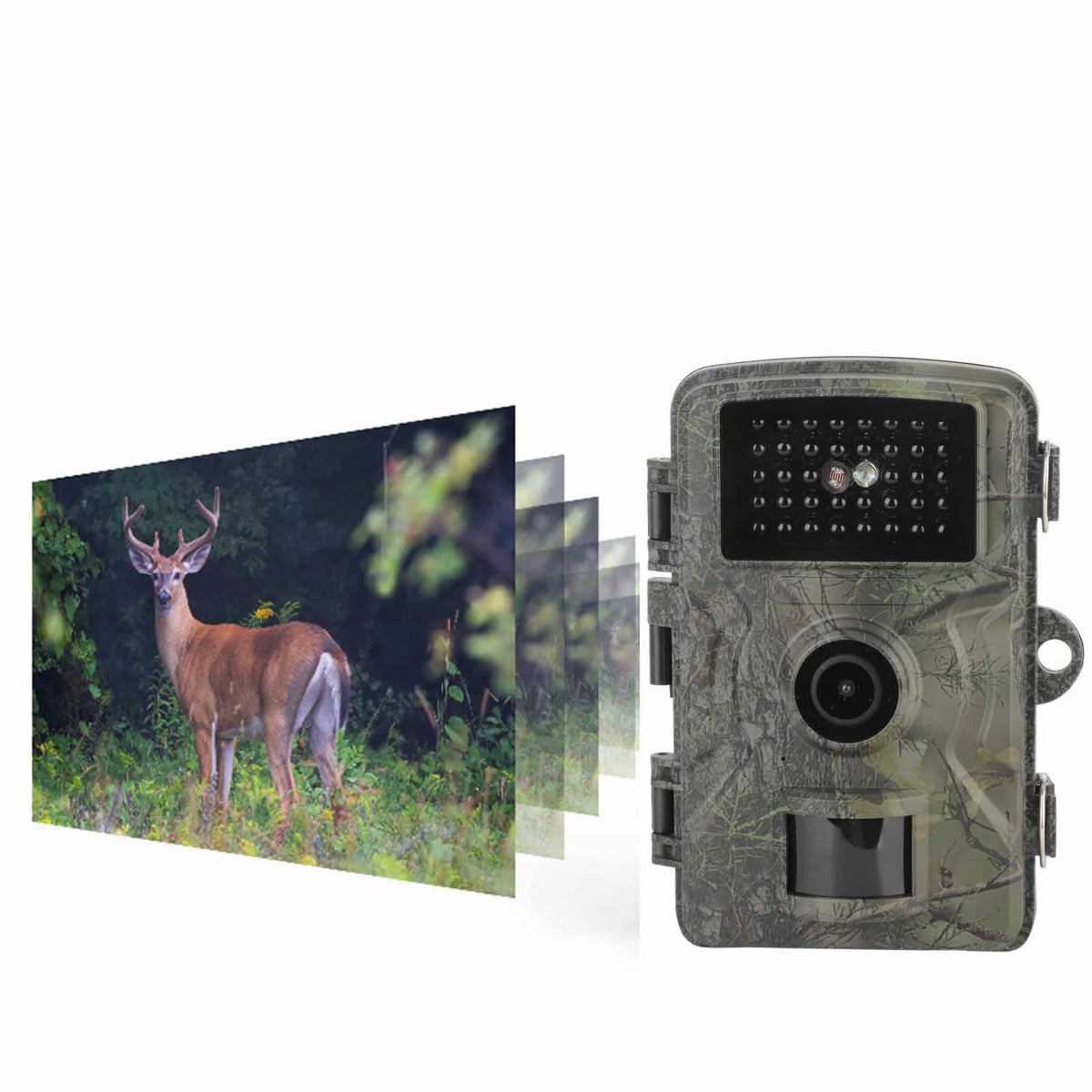 Waterproof 1080P Infrared Night Vision Wildlife Trail Camera