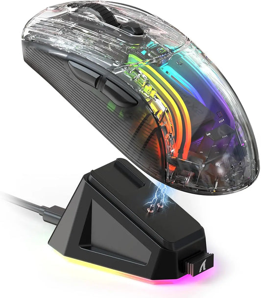 Attack Shark X2Pro Wireless Gaming Mouse With RGB Charging Dock
