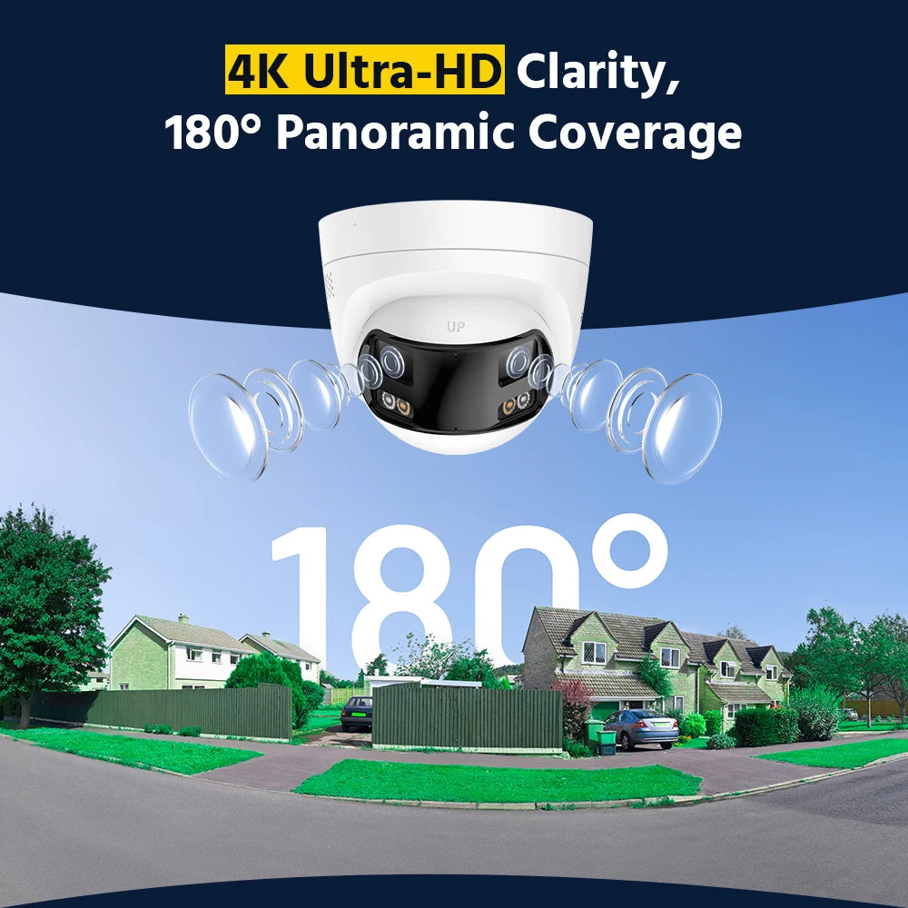 Annke 4K 8MP Dual Lens Outdoor PoE Security Camera