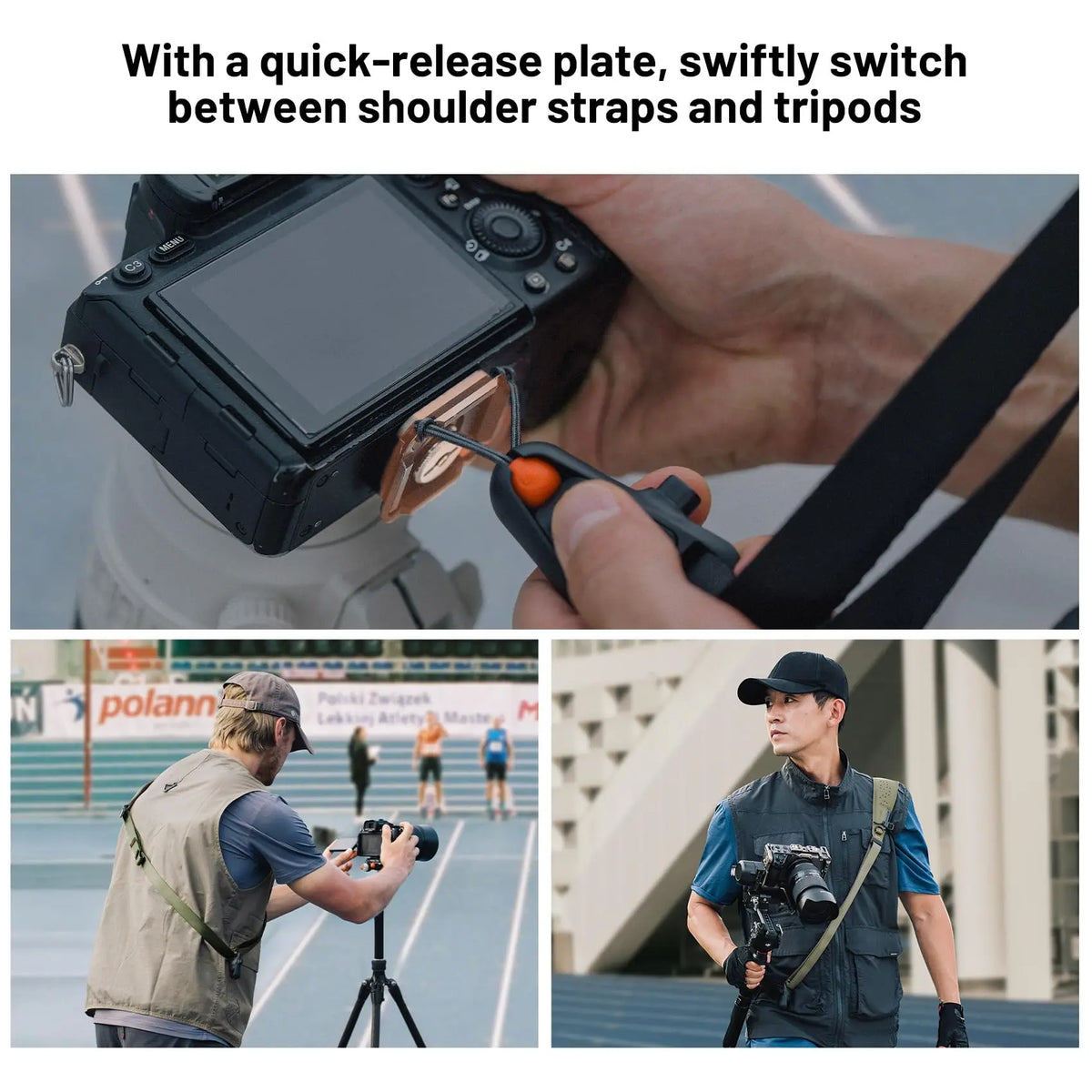 PGYTECH Heavy Duty Quick Release Camera Shoulder Strap