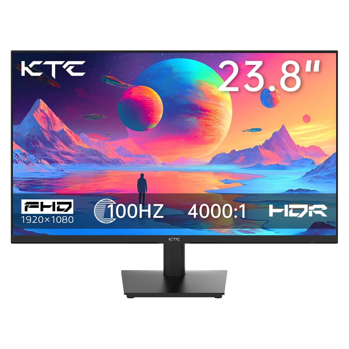 KTC 1080P Gaming Monitor With FreeSync And Hdmi Port