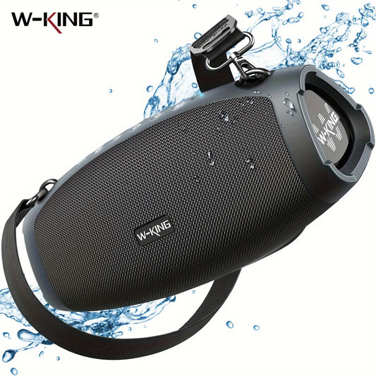 W-King X10 Portable Bluetooth Speaker With Deep Bass And Waterproof
