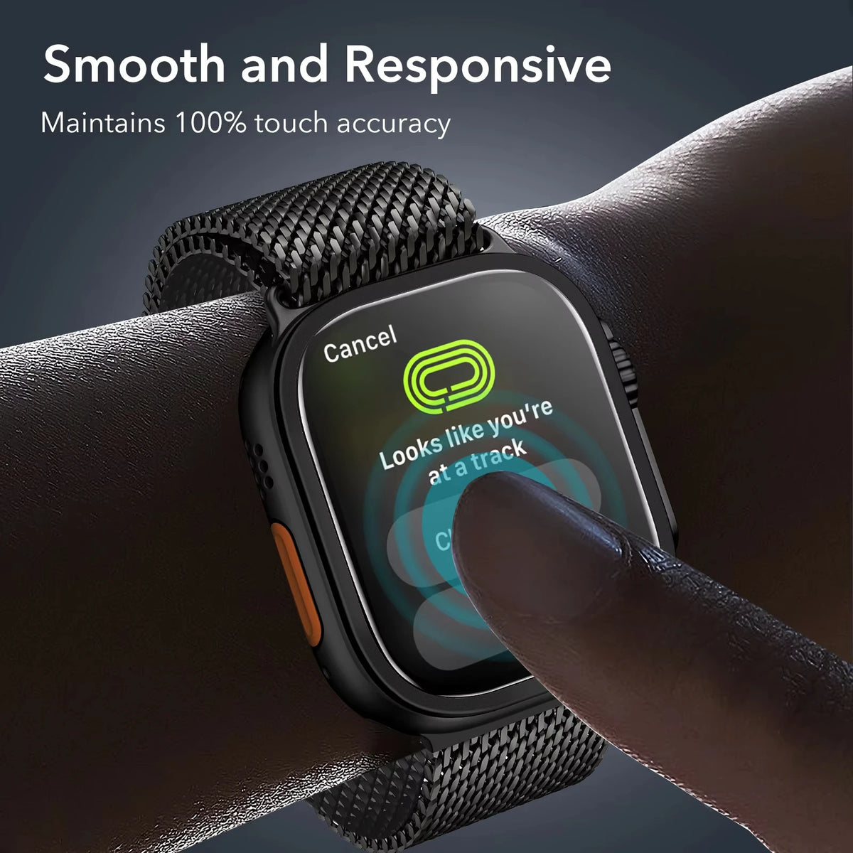 Smartwatch Screen Protector Tempered Glass Military Grade Cover