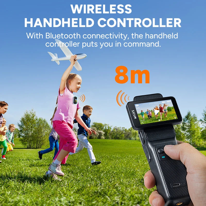 SJCAM C400 4K Pocket Camcorder With Stabilization WiFi
