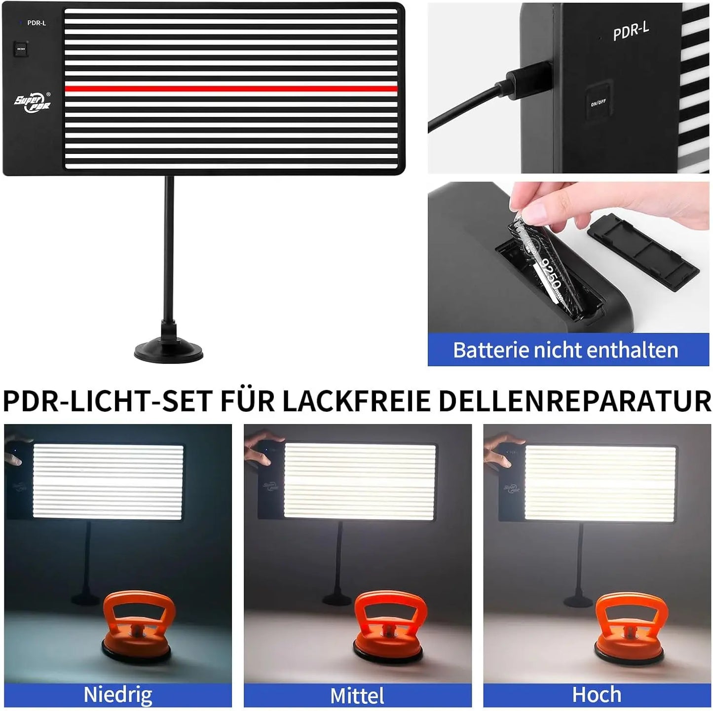 PDR Auto Paintless Dent Removal Kit For Car Repair Tools