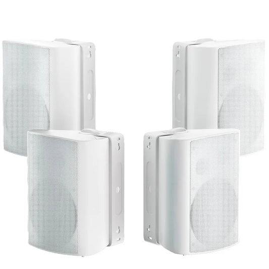 Herdio 800W Outdoor Bluetooth Speakers Waterproof Wall Mount Twin Pack