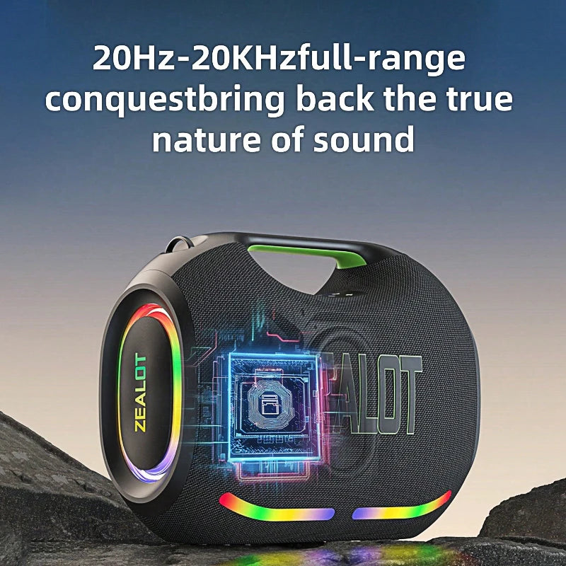 ZEALOT ZE21 250W Wireless Portable Speaker 48000mAh Battery