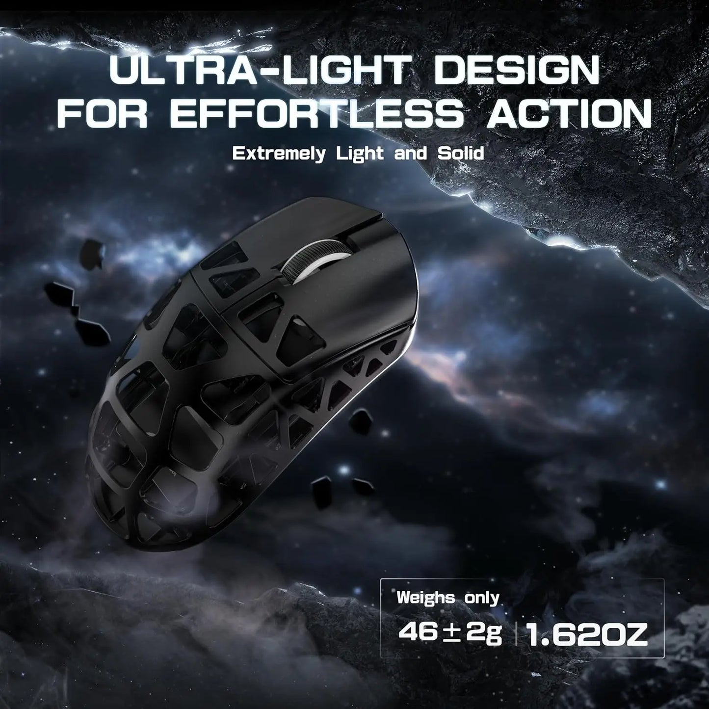 Attack Shark R3 Wireless Gaming Mouse Pixart 3395 26K DPI