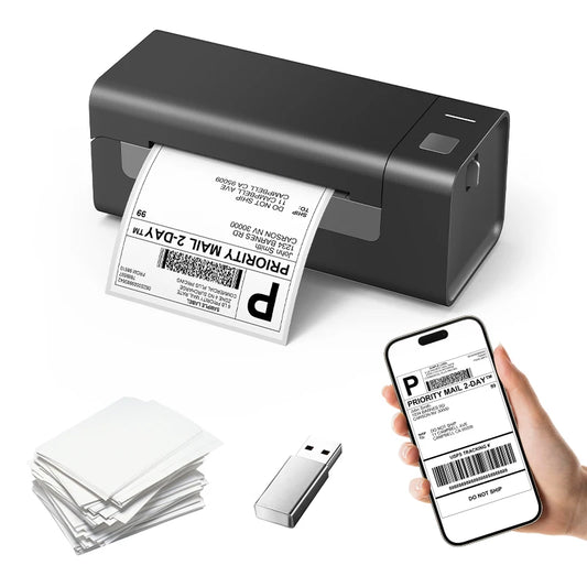 Knaon Bluetooth Thermal Label Printer For Wireless Shipping Labels