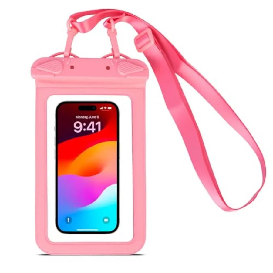 IPX8 Waterproof Phone Pouch With Sealed Lock And Secure Lanyard