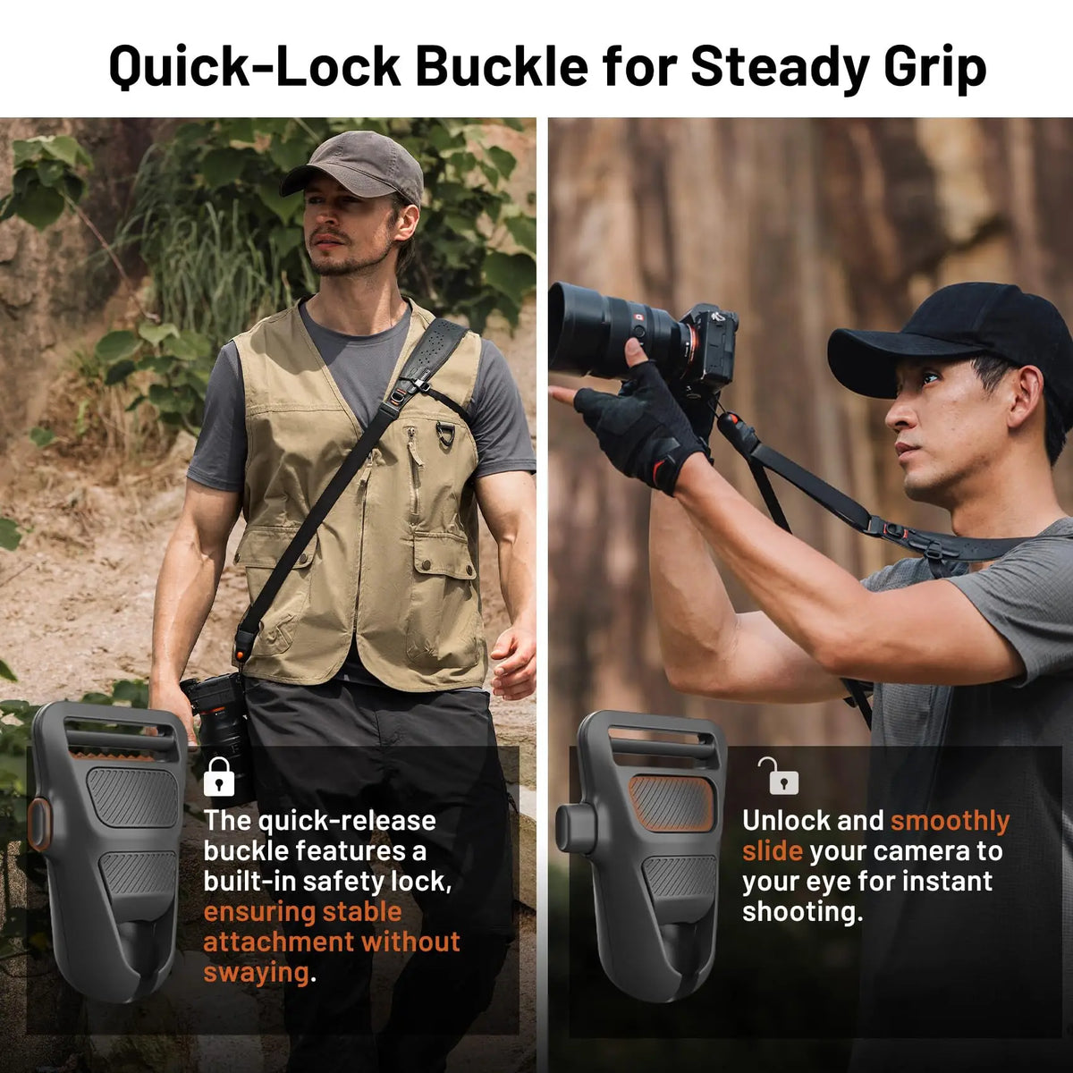 PGYTECH Heavy Duty Quick Release Camera Shoulder Strap