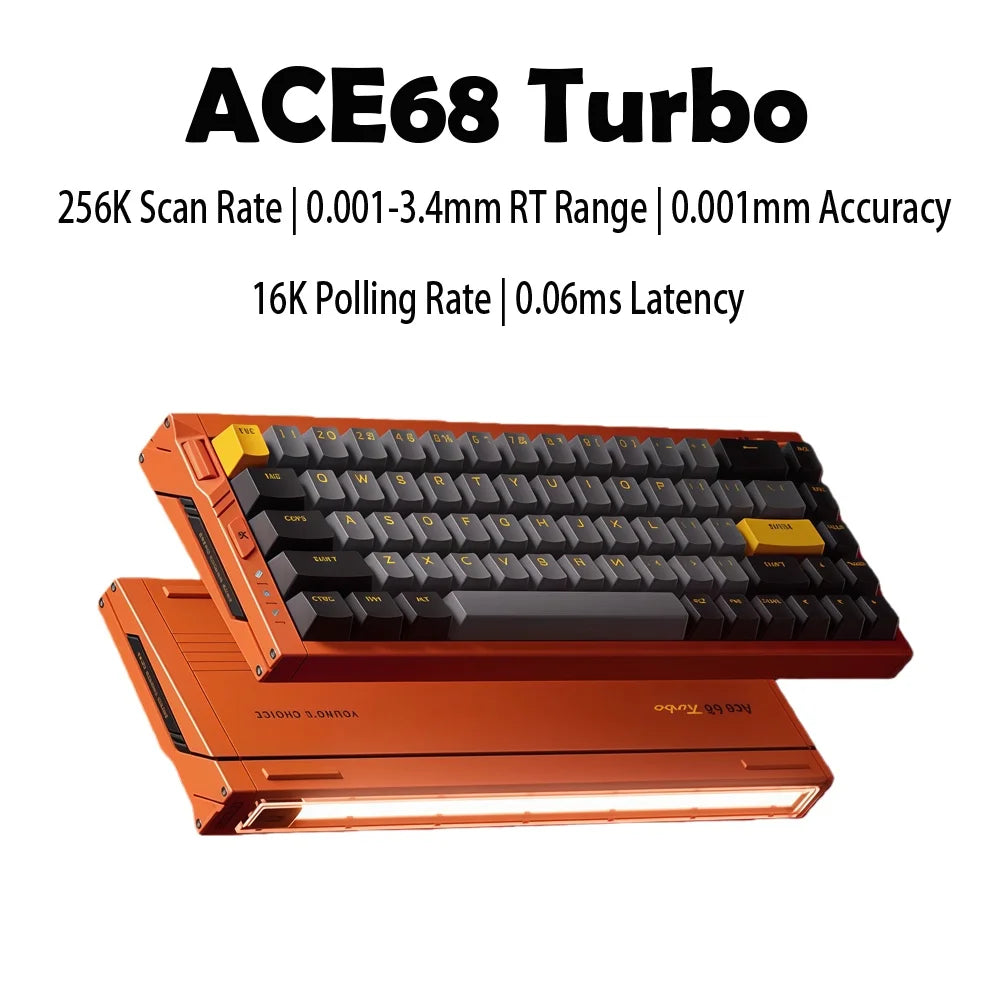 MCHOSE Ace68 Turbo Wired Magnetic Switch 68 Key Mechanical Keyboard
