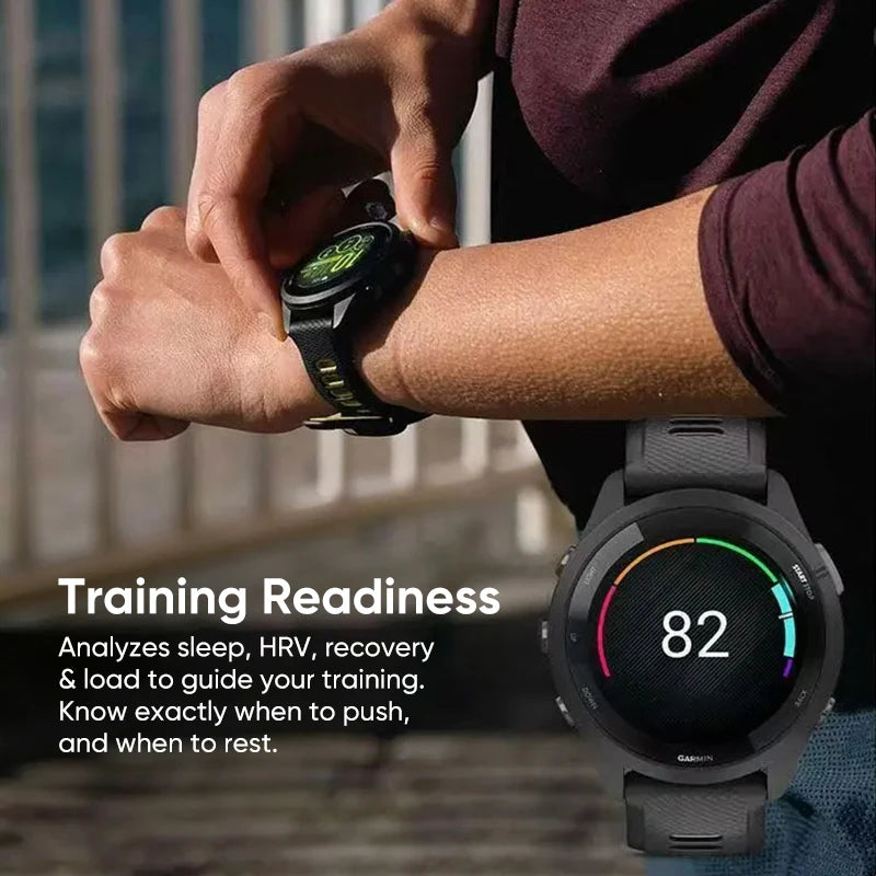 Garmin Forerunner 265 GPS Smartwatch With Heart Rate AMOLED Display