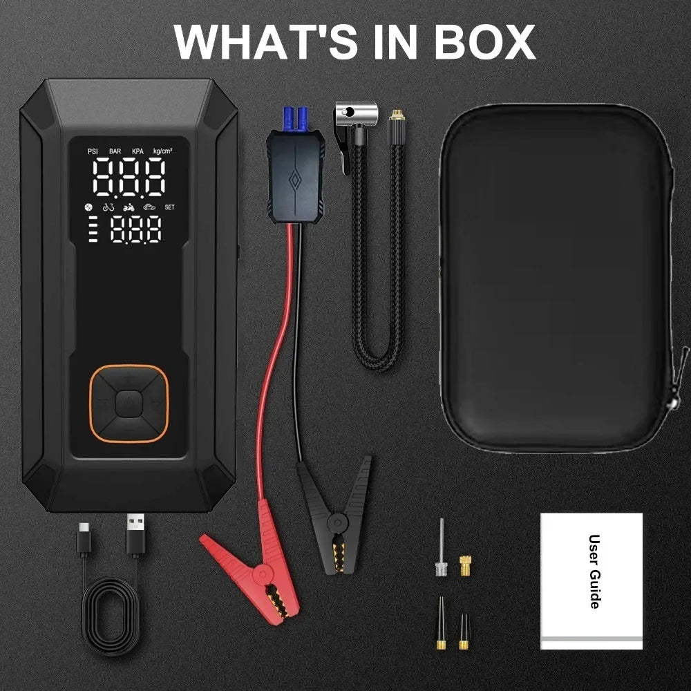 YINGBOOST 4000A Jump Starter With Air Pump And LED Light