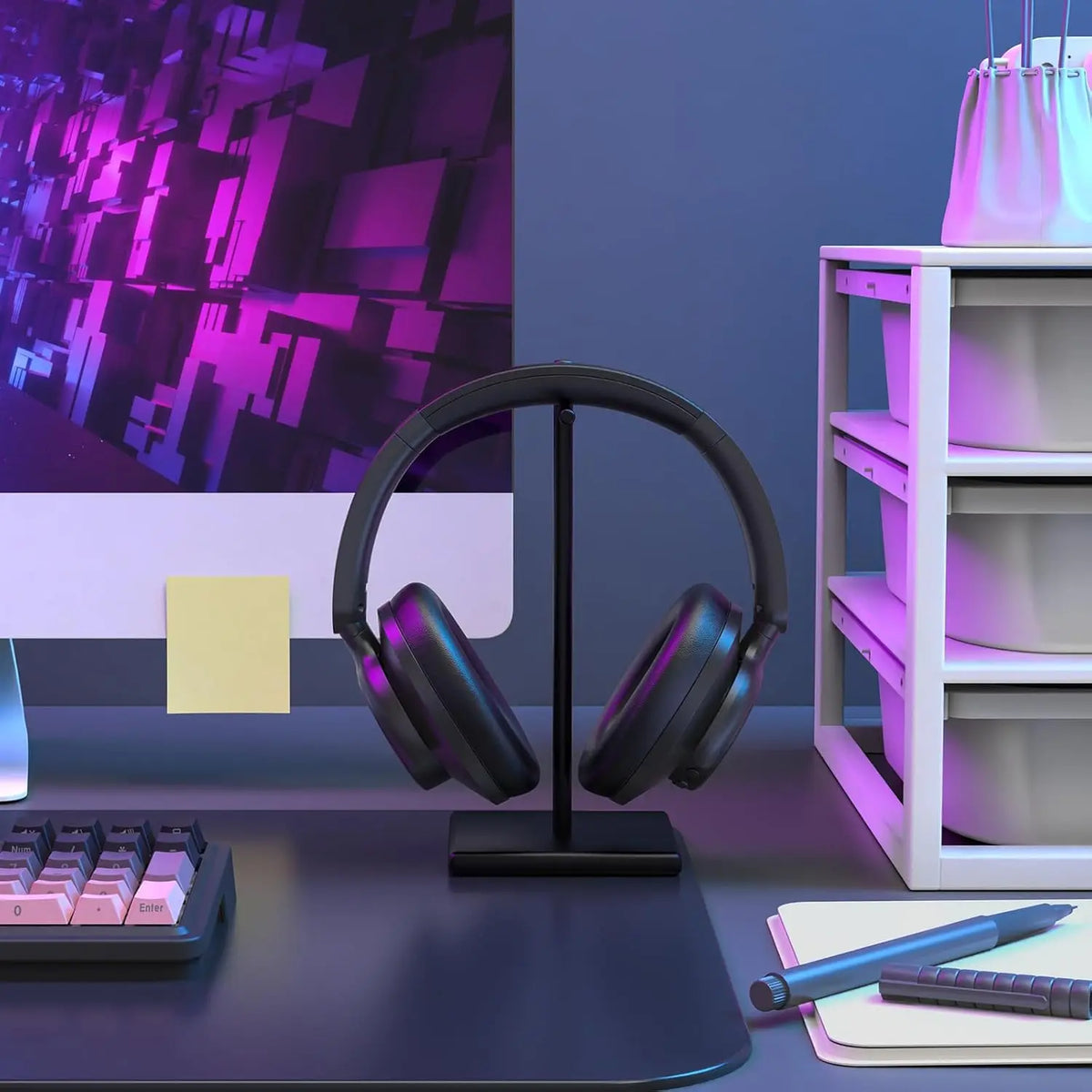 Redragon H610 Wireless Gaming Headset Featuring Bluetooth And Active Noise