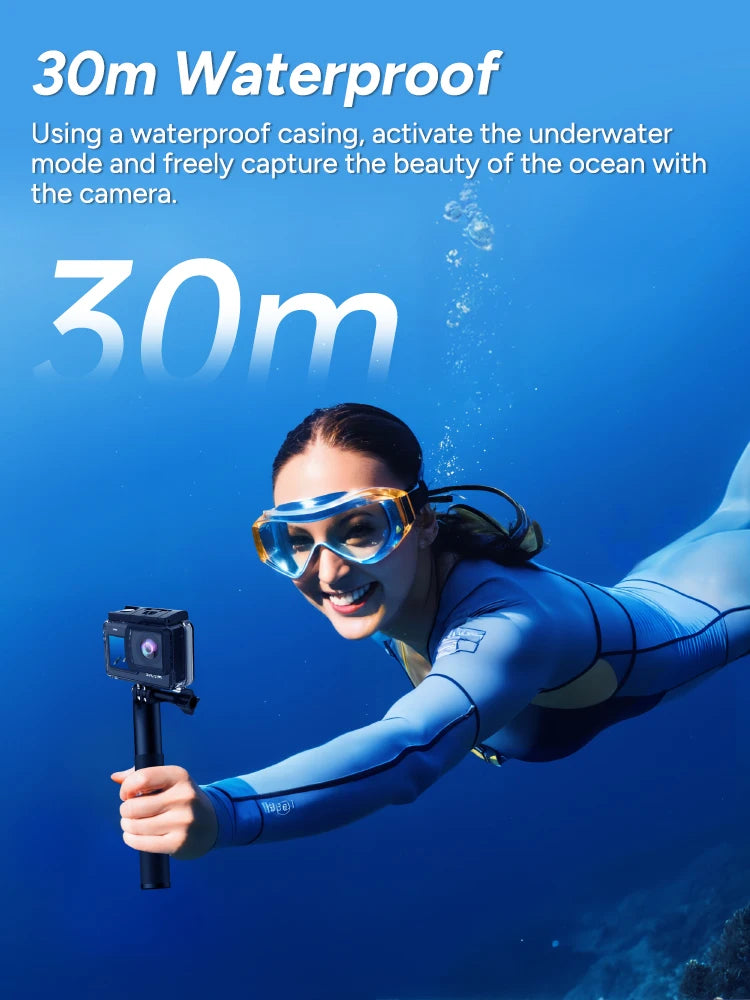 SJCAM SJ6 Pro 4K Action Camera Dual Screen Waterproof WiFi