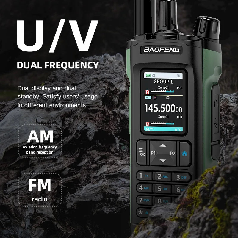 Baofeng DM32 DMR GPS Walkie Talkie 10W Two Way Radio