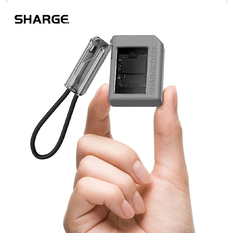 Sharge Nvme M2 Ssd Enclosure 10Gbps Portable Cooling Case
