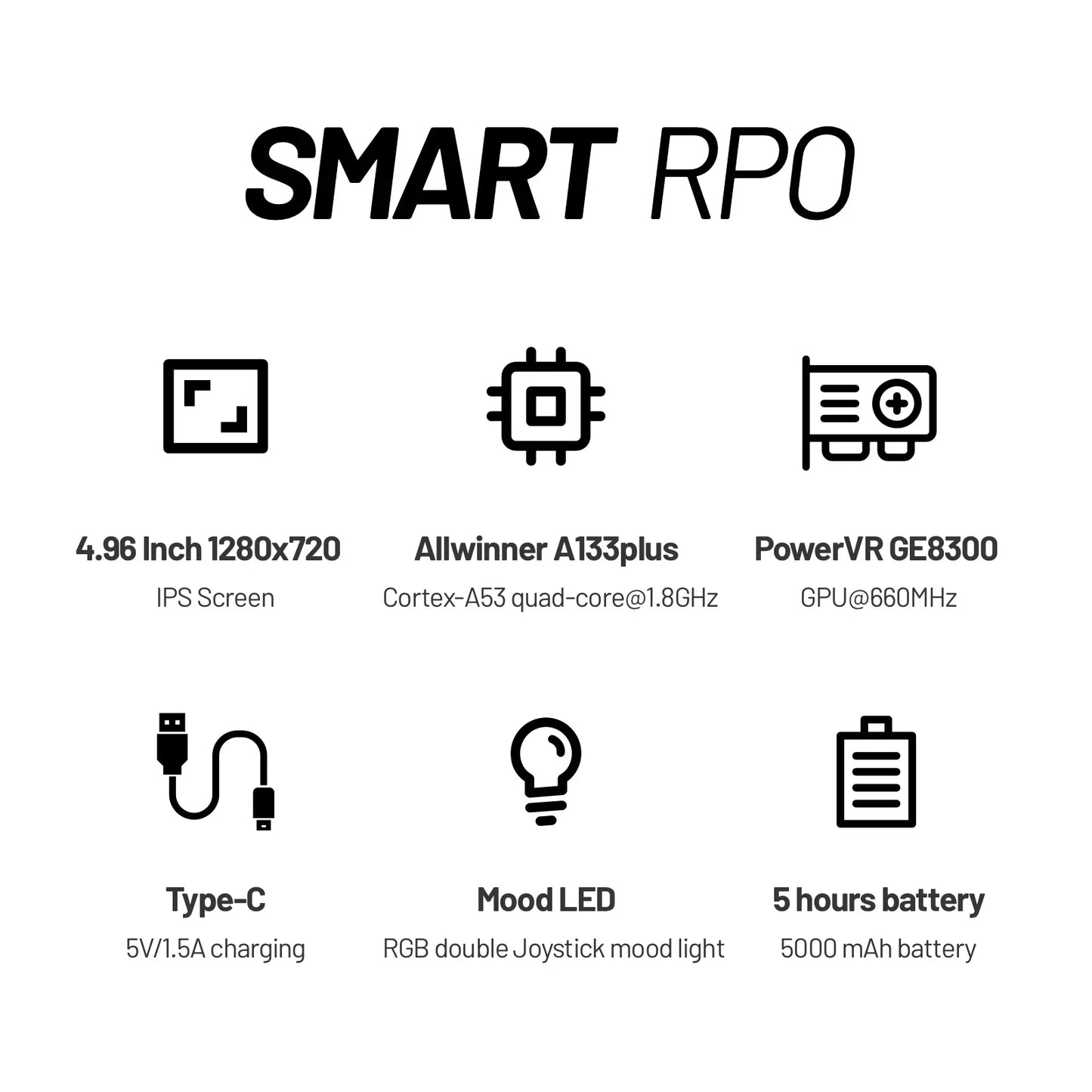 TRIMUI Smart Pro Handheld Game Console With IPS Screen