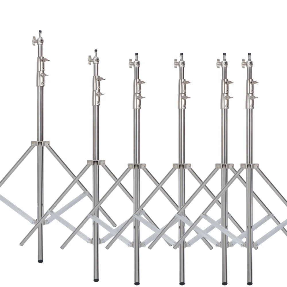 SH Heavy Duty Stainless Steel Photography Lighting Stand Tripod