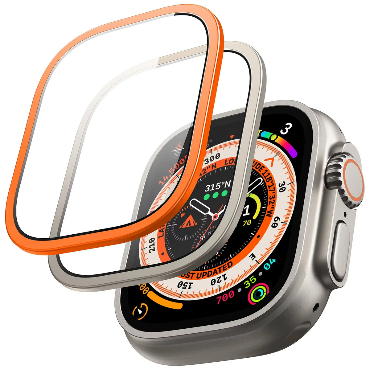 Smartwatch Screen Protector Tempered Glass Military Grade Cover