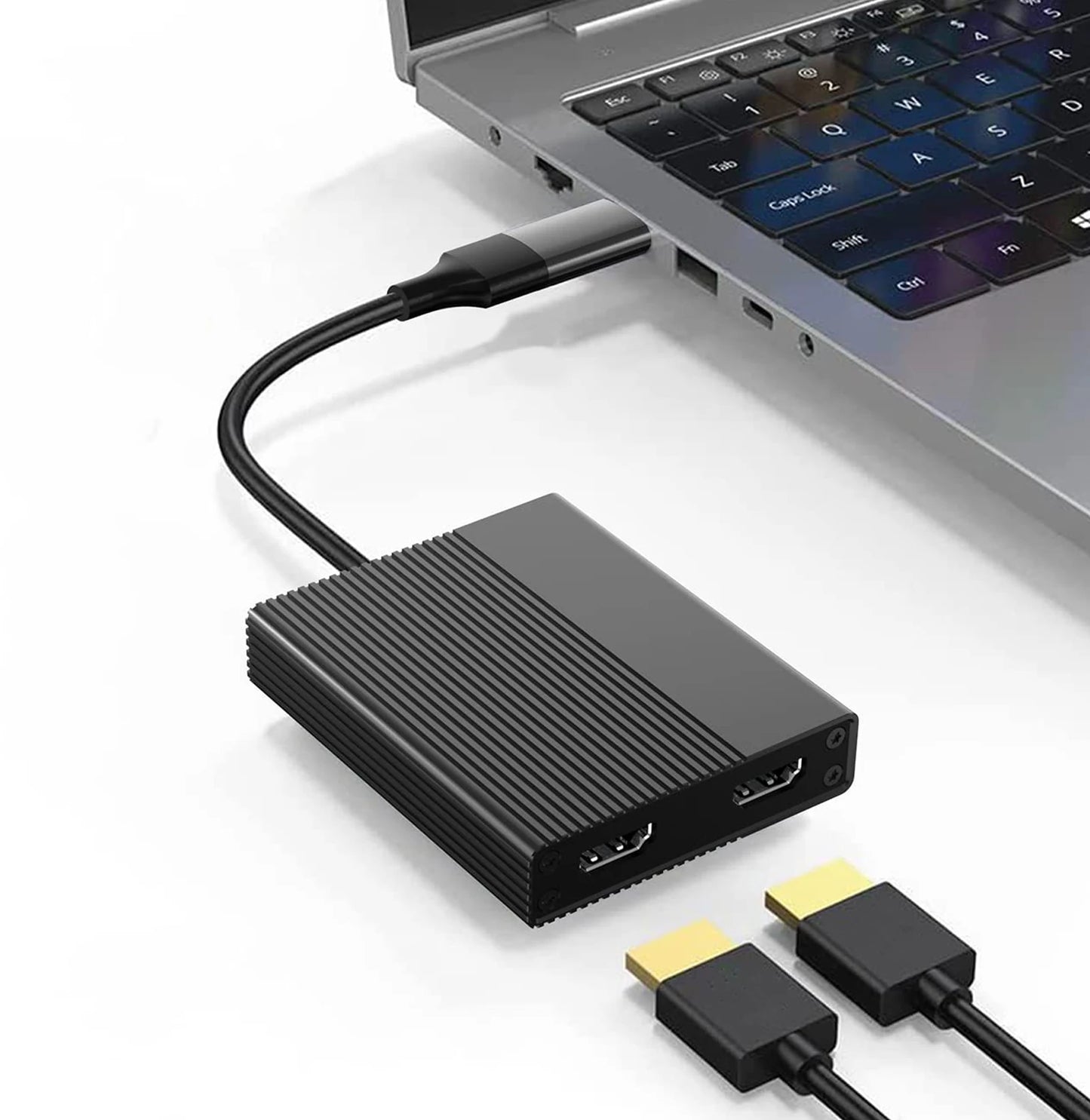 Daguaika USB C USB 3.0 Dual 4K 60Hz DisplayLink Dock
