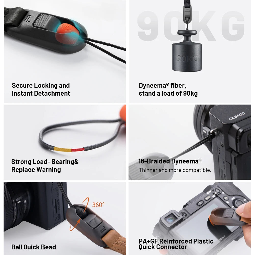 PgYtech Adjustable Camera Shoulder Strap For Photography