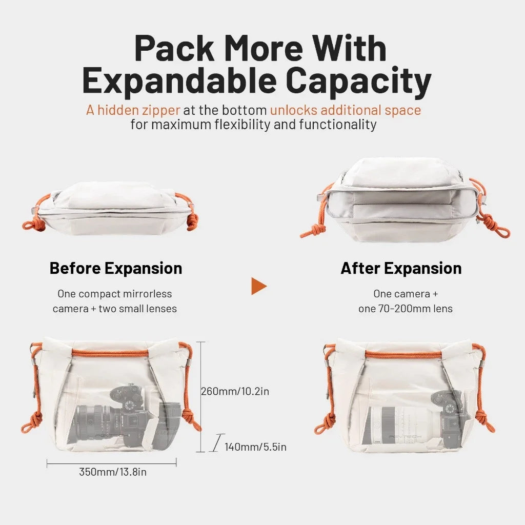PGYTECH OneGo Micro Crossbody Photography Camera Bag