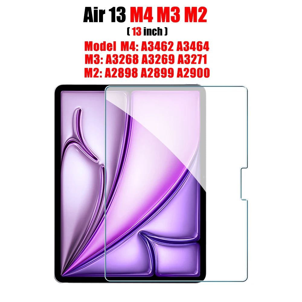 Yanfu 9H Tempered Glass Screen Protector for Apple iPad
