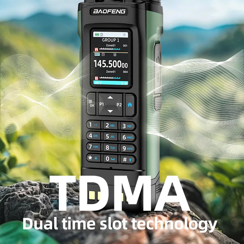 Baofeng DM32 DMR GPS Walkie Talkie 10W Two Way Radio
