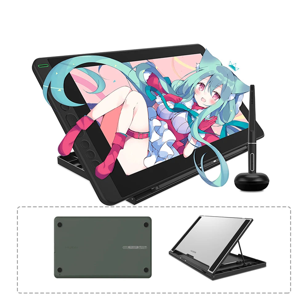 HUION Kamvas 13 Battery Free Pen Display Graphics Tablet