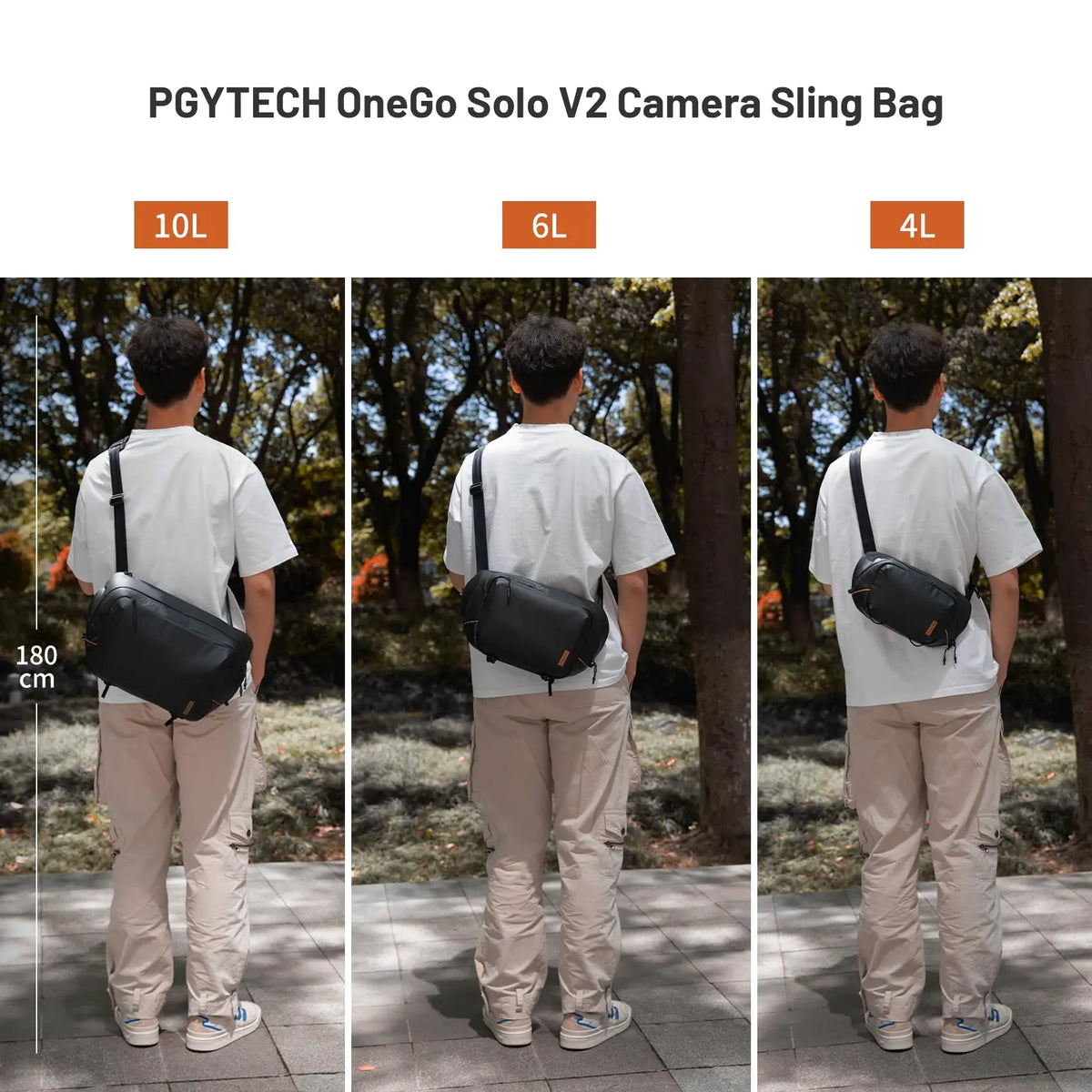 Pgytech OneGo Solo V2 Camera Shoulder Bag Outdoor Travel Sling