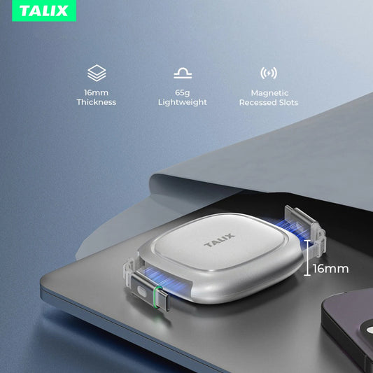 TALIX 240W Retractable USB Cable Fast Charging USB C