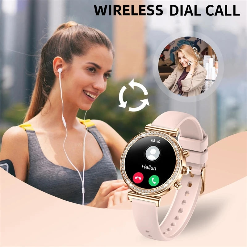 INNOFOVO Ladies Smartwatch Touch Screen With Calls And Messages
