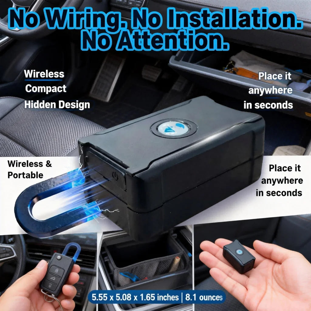 Wanwaytech Wireless Car GPS Tracker Anti Theft Vehicle Locator