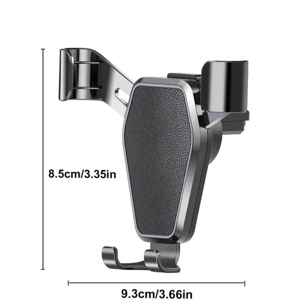 Gravity Car Phone Holder Air Vent Clip Mount Universal Auto Lock Anti Shake Hands Free Cradle Navigation Cell Phone Holder for Samsung Galaxy S20 S21 S22 S23 S24 Note Ultra Android Smartphone Car GPS Mount Bracket Automotive
