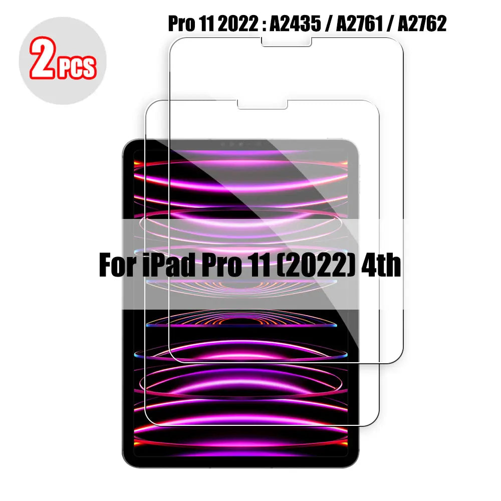 Yanfu Premium Tempered Glass Screen Protector For iPad