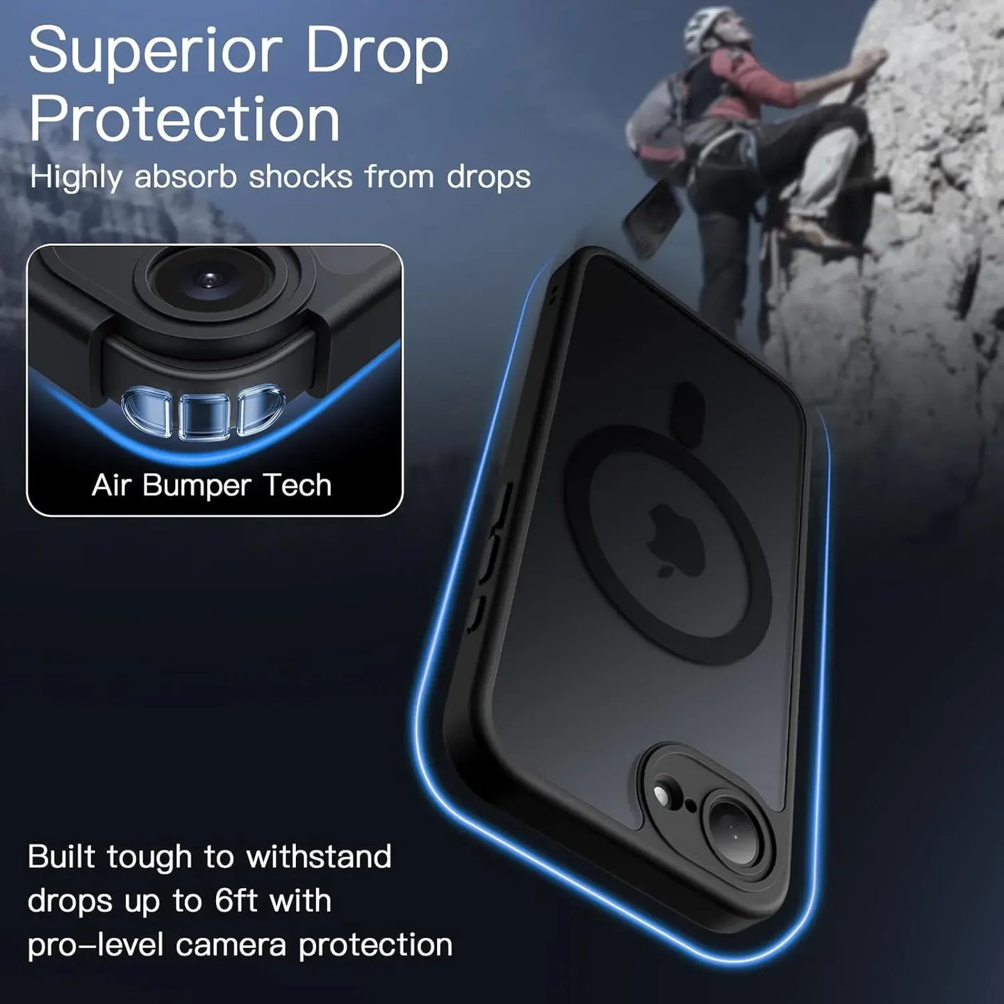 MagSafe Magnetic Wireless Charging Case For iPhone 16E 5G Shockproof