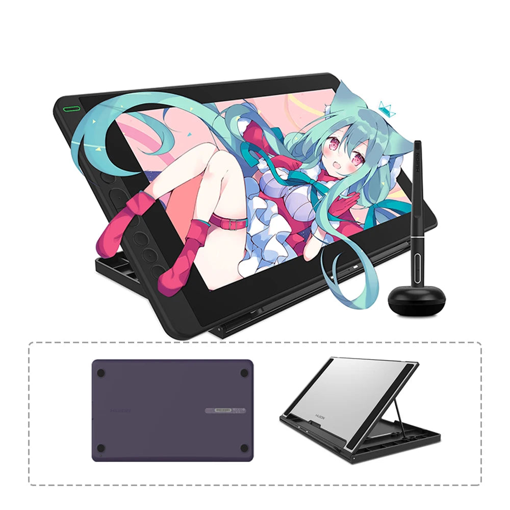 HUION Kamvas 13 Battery Free Pen Display Graphics Tablet