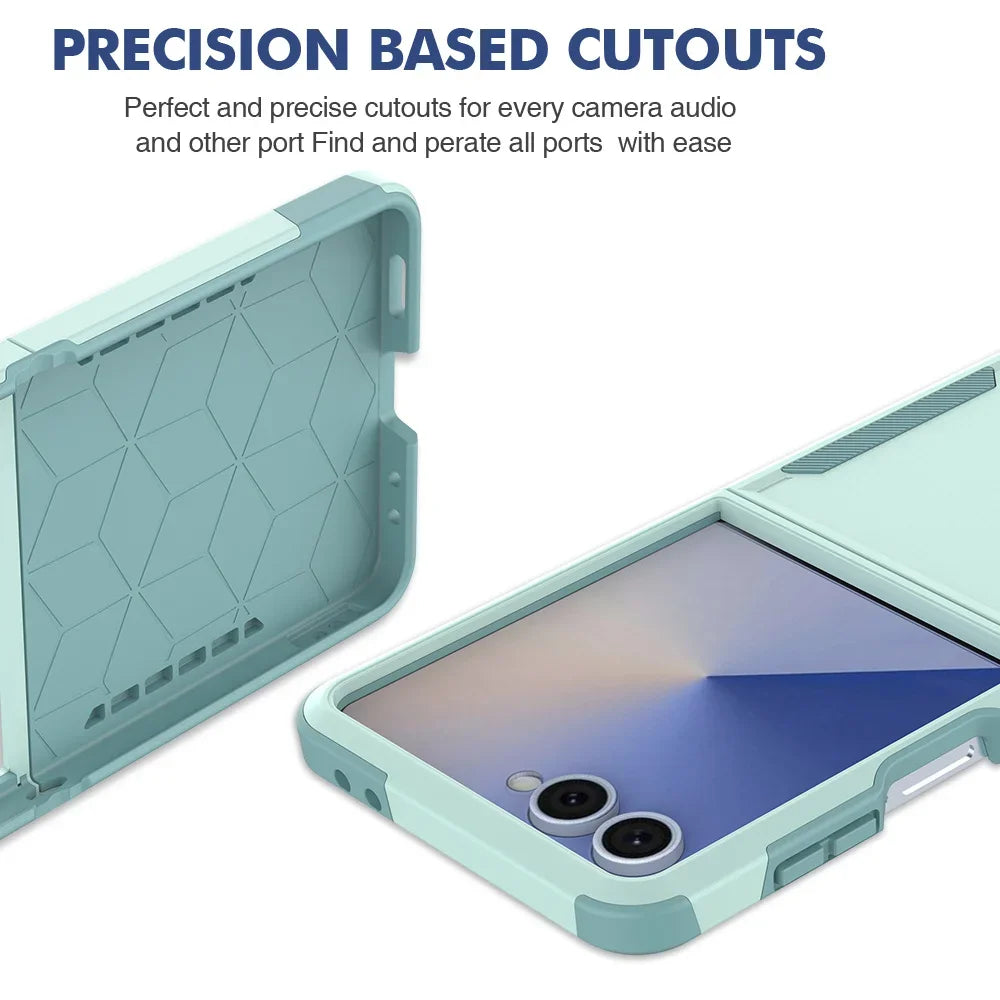 Luxury Shockproof Hybrid Case For Samsung Galaxy Z Flip Series