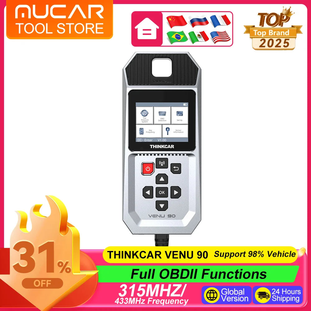 ThinkCar Venu 90 TPMS Tire Pressure Diagnostic Tool
