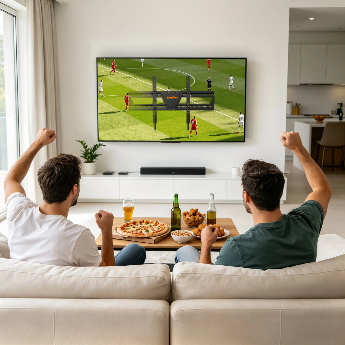Unho Fixed Television Wall Mount Bracket With Tilt Function