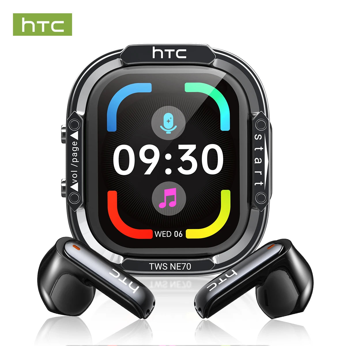 HTC NE70 Wireless Bluetooth Earphones With Active Noise Cancellation