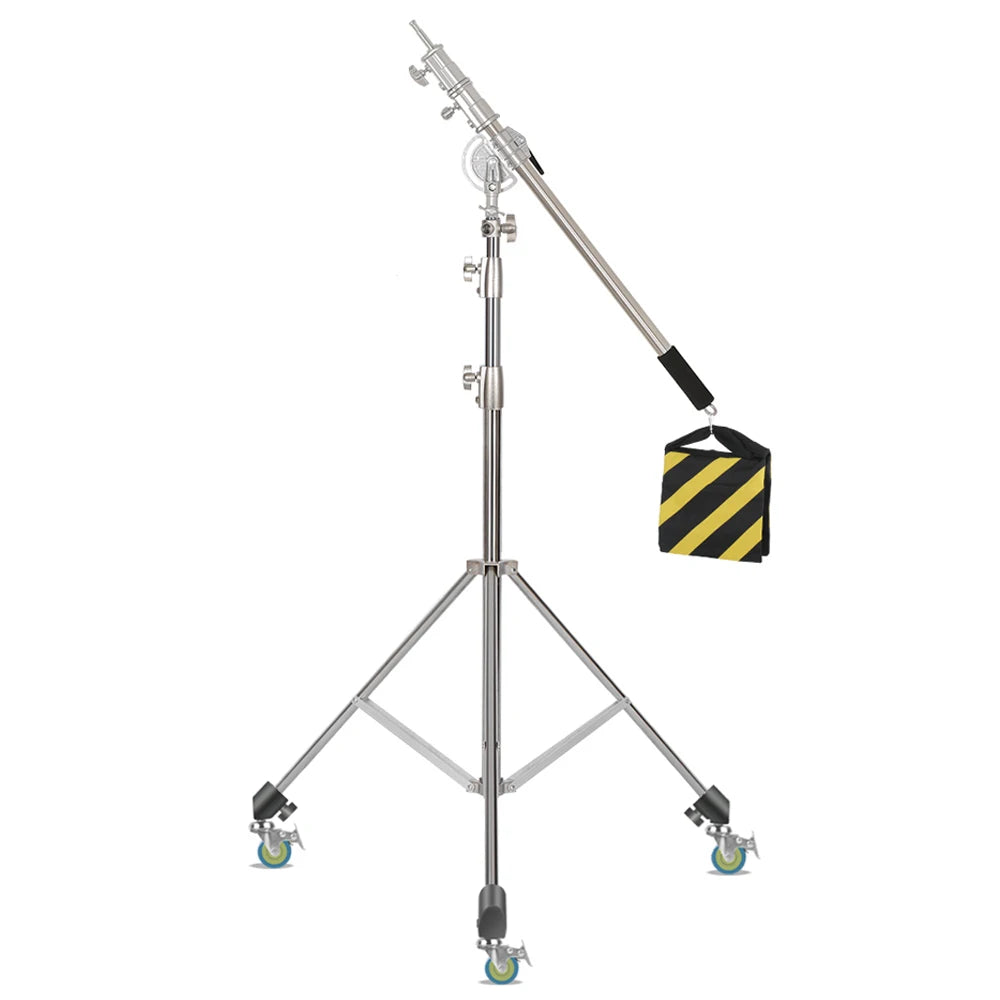 SH Heavy Duty Stainless Steel Photography Lighting Stand Tripod